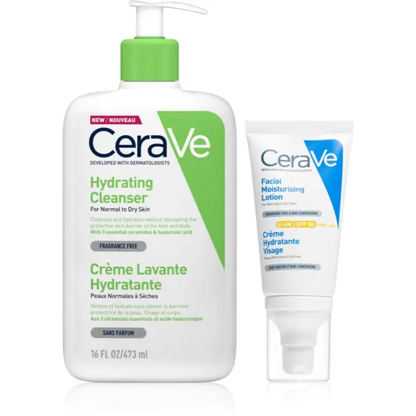 CeraVe CeraVe Hydrating Cleanser set za hidrataciju i zatezanje kože
