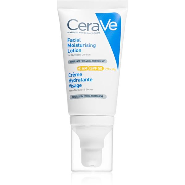CeraVe CeraVe Moisturizers hidratantna krema SPF 50 52 ml