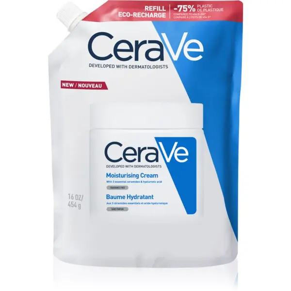 CeraVe CeraVe Moisturizers hidratantna krema za lice i tijelo za suhu i vrlo suhu kožu 454 g