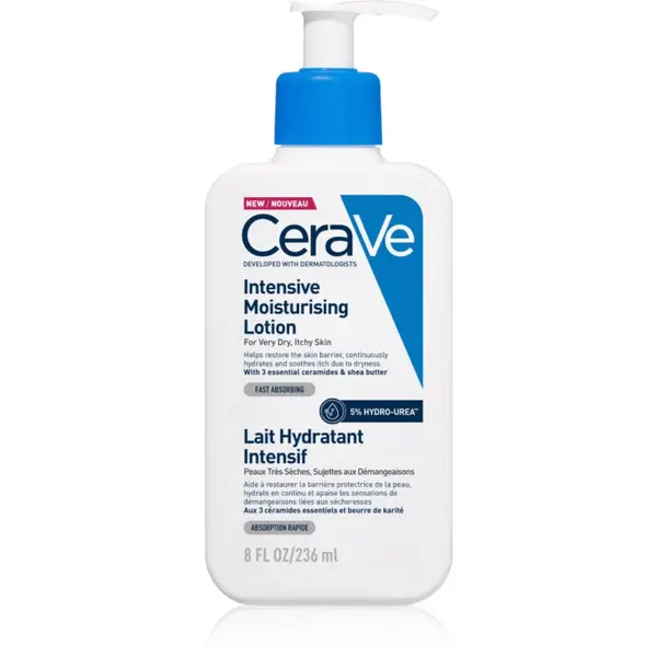 CeraVe CeraVe Moisturizers Intensive Moisturizing Lotion hidratantno mlijeko za suhu kožu sklonu svrbežu 236 ml