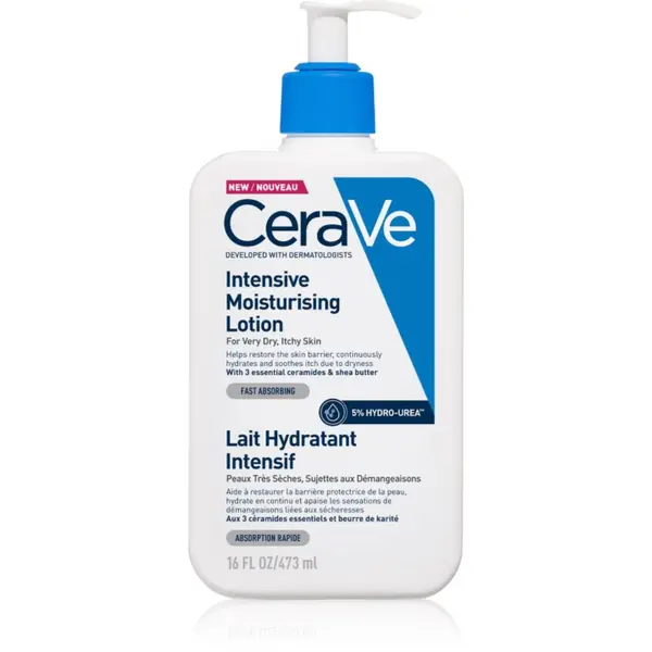 CeraVe CeraVe Moisturizers Intensive Moisturizing Lotion hidratantno mlijeko za suhu kožu sklonu svrbežu 473 ml