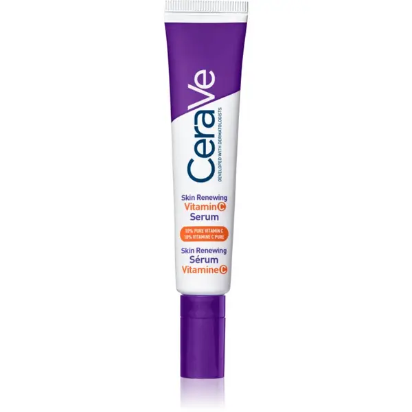CeraVe CeraVe Skin Renewing Vitamin C Serum posvjetljujući serum s vitaminom C za obnavljanje kožne barijere 30 ml