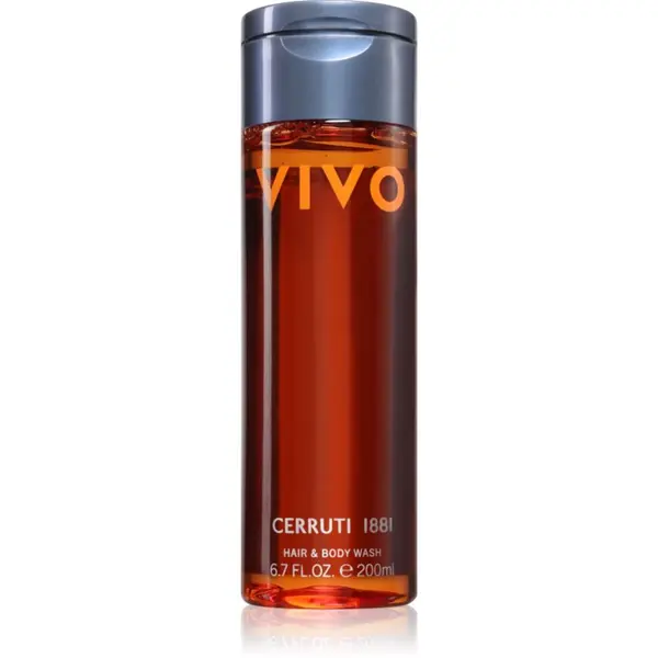 Cerruti Cerruti 1881 Vivo gel za tuširanje za tijelo i kosu za muškarce 200 ml