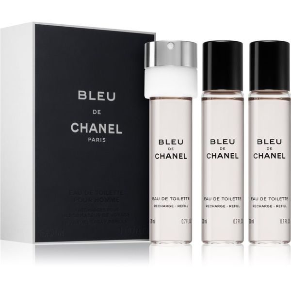 Chanel Chanel Bleu de Chanel toaletna voda punjenje za muškarce 3 x 20 ml