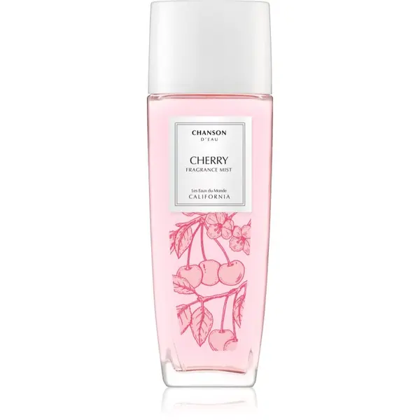 Chanson Chanson Chanson d'Eau Les Eaux Du Monde Cherry sprej za tijelo za žene 75 ml