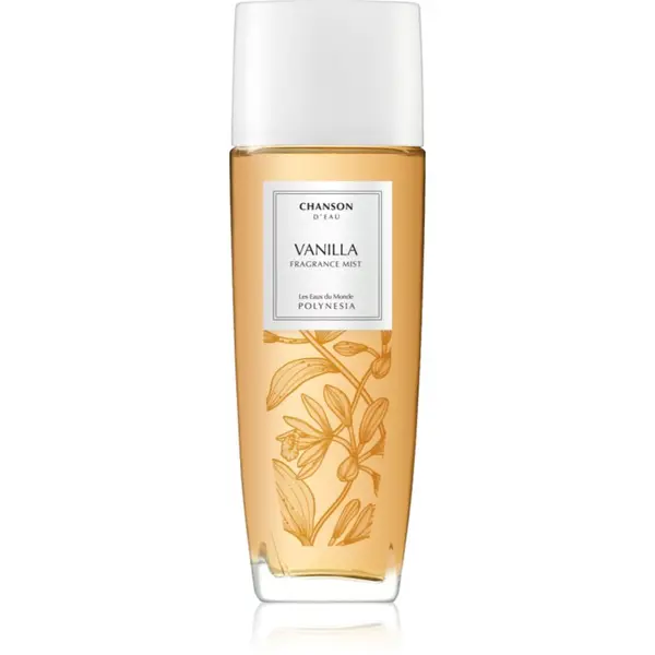 Chanson Chanson Chanson d'Eau Les Eaux Du Monde Vanilla sprej za tijelo za žene 75 ml