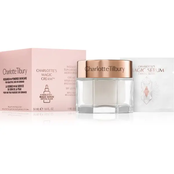 Charlotte Tilbury Charlotte Tilbury Charlotte's Magic Cream učvršćujuća hidratantna krema SPF 15 zamjensko punjenje 50 ml