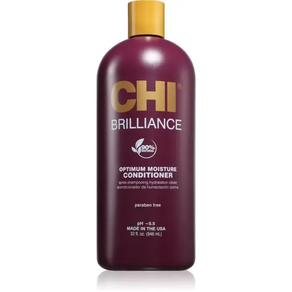 CHI CHI Brilliance Optimum Moisture Conditioner hidratantni regenerator za suhu i oštećenu kosu 946 ml