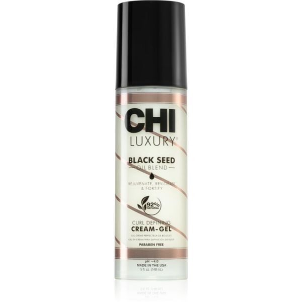 CHI CHI Luxury Black Seed Oil Curl Defining Cream Gel kremasti gel za oblikovanje kovrča 148 ml