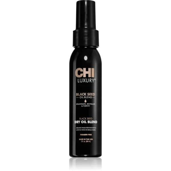 CHI CHI Luxury Black Seed Oil Dry Oil Blend hranjivo suho ulje za kosu 89 ml