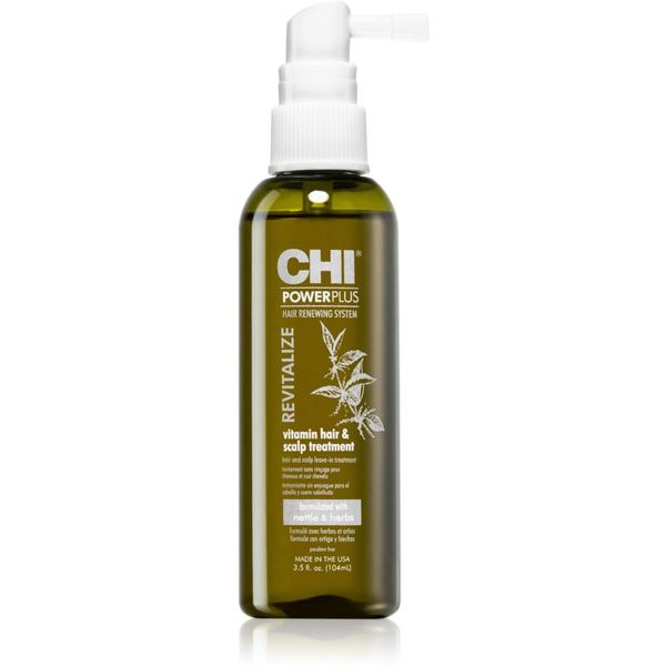CHI CHI Power Plus Revitalize njega bez ispiranja za jačanje za kosu i vlasište 104 ml