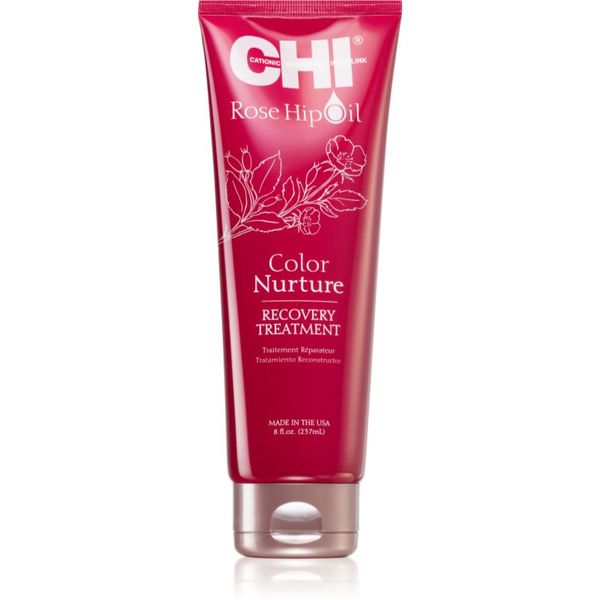 CHI CHI Rose Hip Oil Recovery Treatment maska za dubinsku regeneraciju za obojenu kosu 237 ml