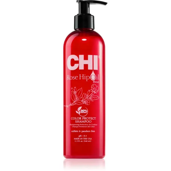 CHI CHI Rose Hip Oil Shampoo šampon za obojenu kosu 340 ml