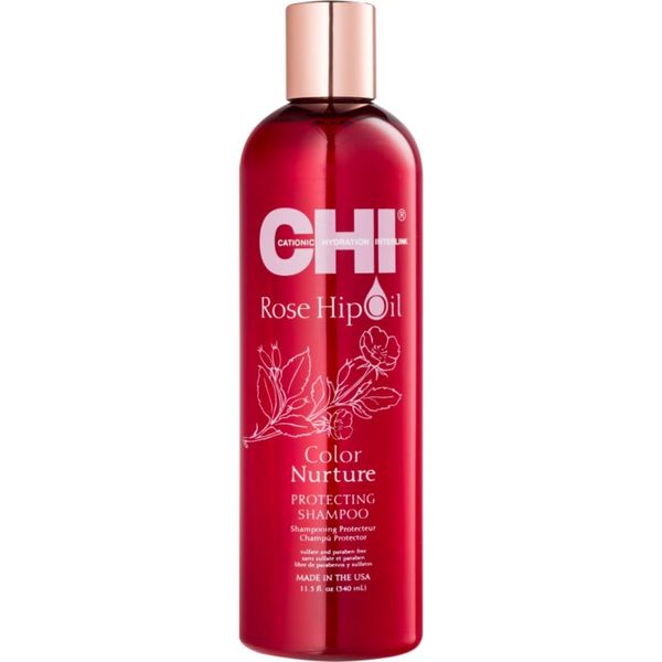CHI CHI Rose Hip Oil Shampoo šampon za obojenu kosu 340 ml