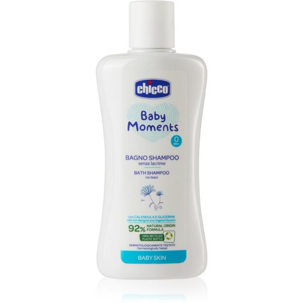 Chicco Chicco Baby Moments Bath Shampoo šampon za tijelo za djecu od rođenja 200 ml