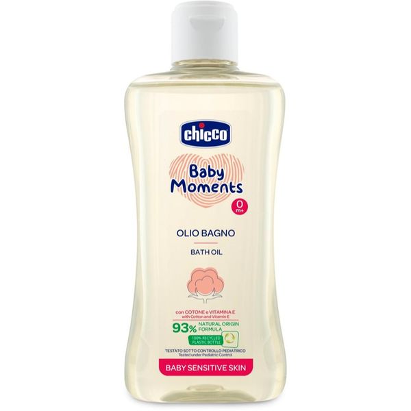 Chicco Chicco Baby Moments Sensitive ulje za kupku 200 ml