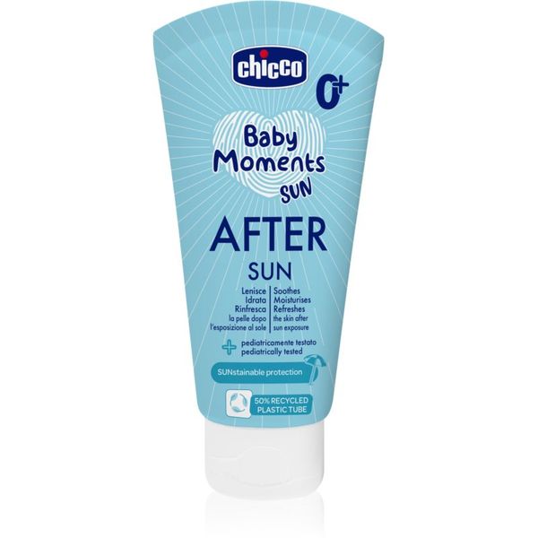Chicco Chicco Baby Moments Sun After Sun mlijeko poslije sunčanja za djecu od rođenja 0 m+ 150 ml