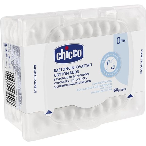 Chicco Chicco Cotton Buds štapići za uši za djecu 60 kom