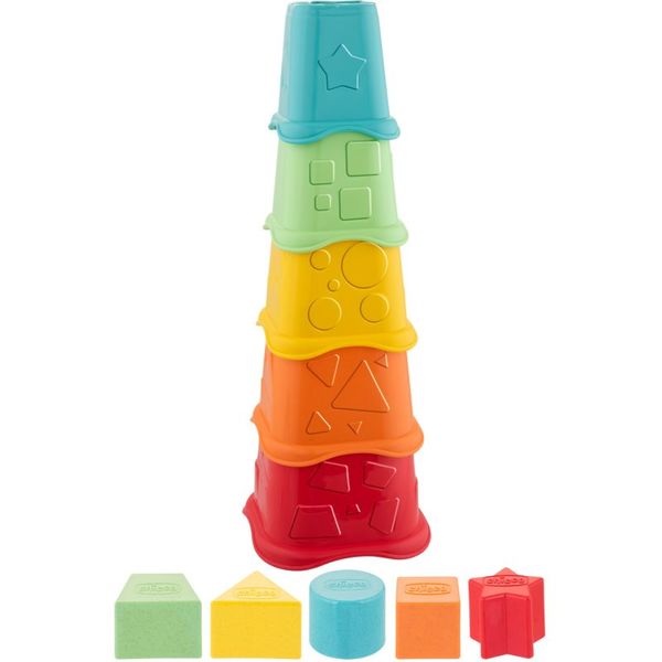 Chicco Chicco Eco+ 2in1 Stacking Cups čašice za slaganje 6-36 m 10 kom