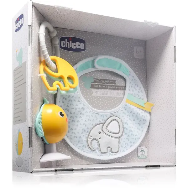 Chicco Chicco Feeding Gift Set My Sweet Doudou poklon set 6m+