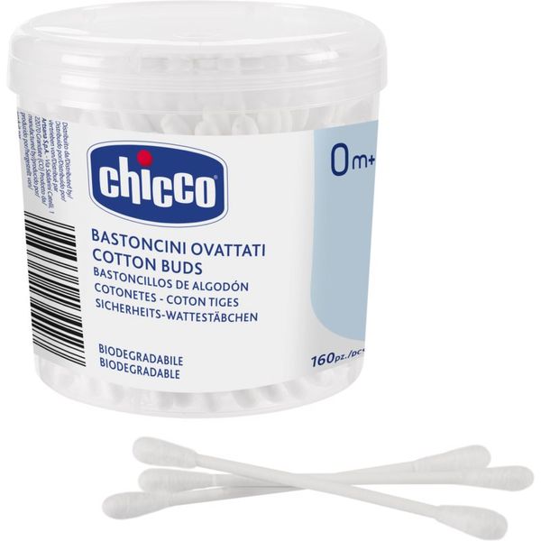 Chicco Chicco Hygiene štapići za uši 0m+ 160 kom