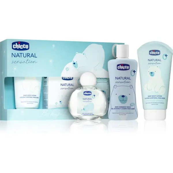 Chicco Chicco Natural Sensation Baby Essential poklon set za djecu od rođenja 0+