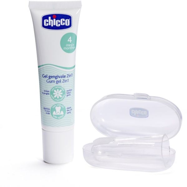 Chicco Chicco Oral Care Set set njege za zube za bebe 4 m+ 1 kom