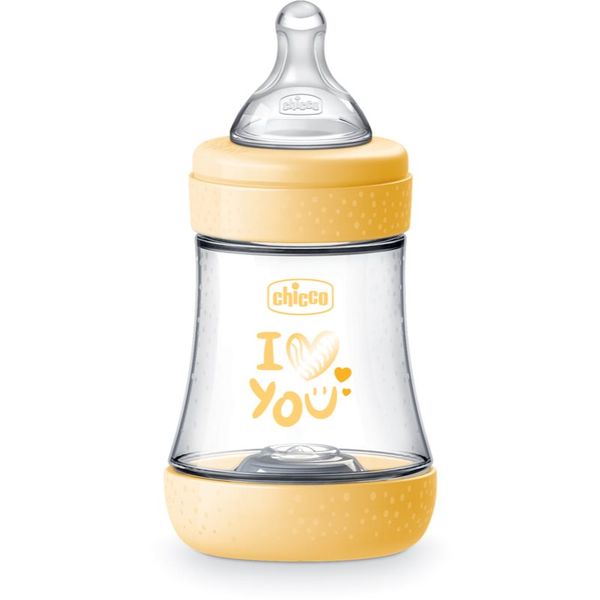 Chicco Chicco Perfect 5 bočica za bebe 0 m+ Slow Flow Yellow 150 ml