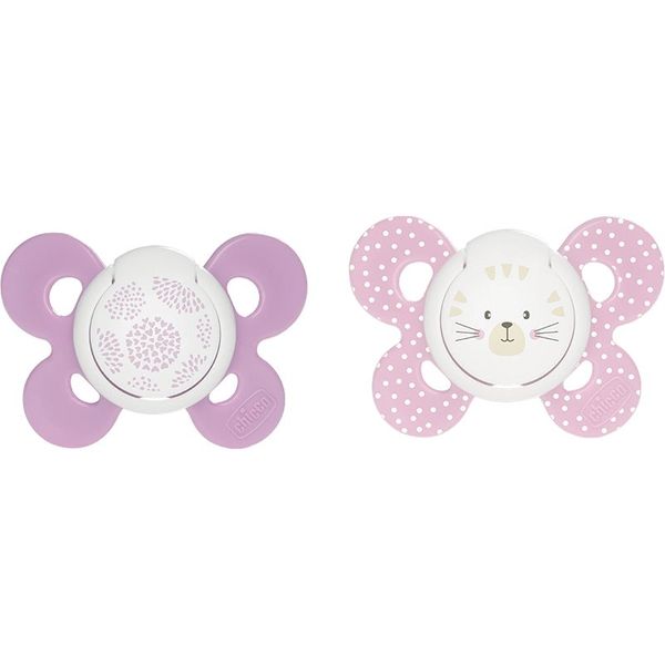 Chicco Chicco Physio Comfort 6-16m duda Girl - Dots/Cat 2 kom