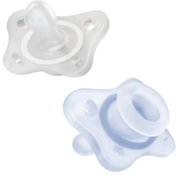 Chicco Chicco Physio Forma Mini Soft 0-2m duda Blue/Transparent 2 kom