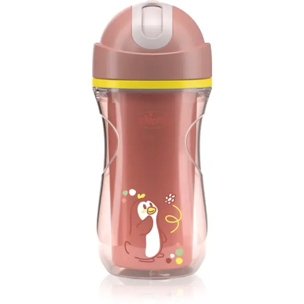 Chicco Chicco Sport Cup 14m+ čašica sa slamkom Pink 266 ml