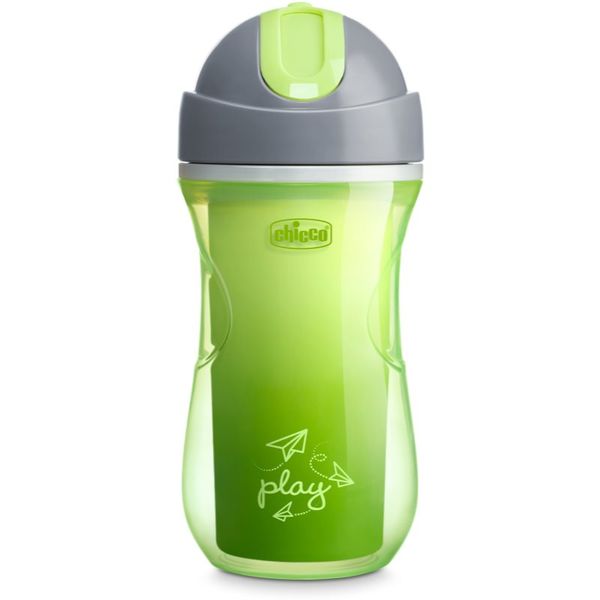 Chicco Chicco Sport Cup šalica sa slamkom Green 12 m+ 266 ml