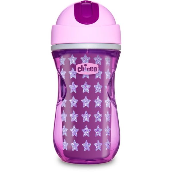Chicco Chicco Sport Pink termošalica sa slamkom 14m+ 266 ml