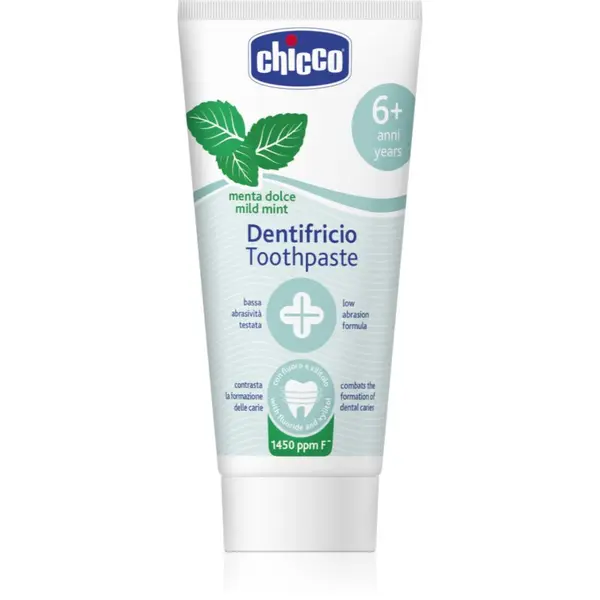 Chicco Chicco Toothpaste Mild Mint zubna pasta za djecu 6+ godina 1 kom