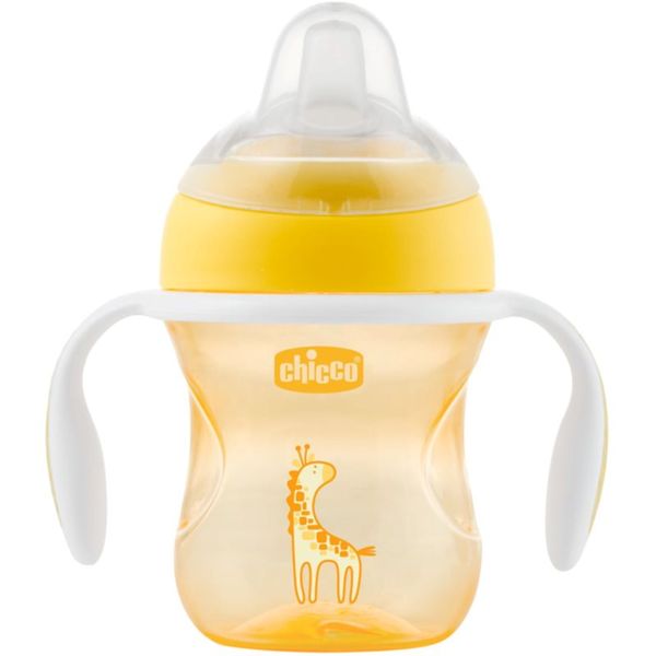 Chicco Chicco Transition Cup Yellow šalica s ručkama 4 m+ 200 ml