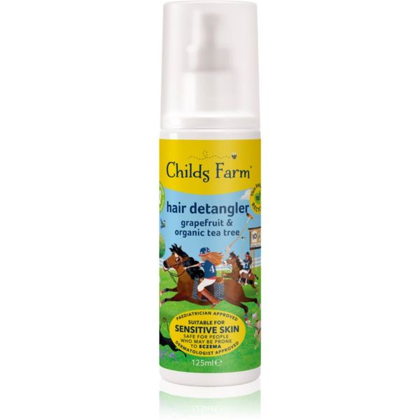 Childs Farm Childs Farm Hair Detangler sprej za jednostavno raščešljavanje kose za djecu Grapefruit & Organic Tea Tree 125 ml