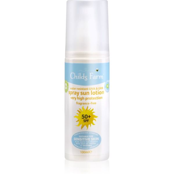 Childs Farm Childs Farm Spray Sun Lotion dječji sprej za sunčanje SPF 50+ 100 ml