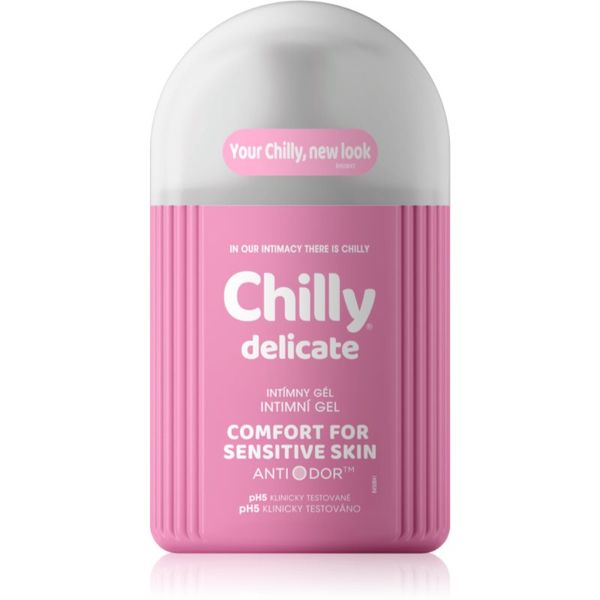 Chilly Chilly Intima Delicate gel za intimnu higijenu s pumpicom 200 ml