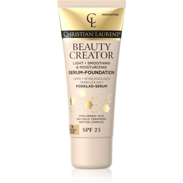 Christian Laurent Christian Laurent Beauty Creator blagi hidratantni make-up SPF 25 nijansa 15 Natural Beige 30 ml
