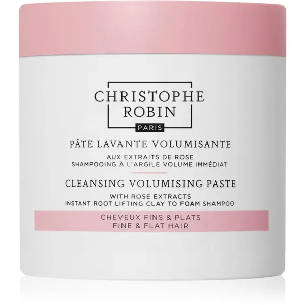Christophe Robin Christophe Robin Cleansing Volumizing Paste with Rose Extract eksfolijacijski šampon za volumen kose 250 ml