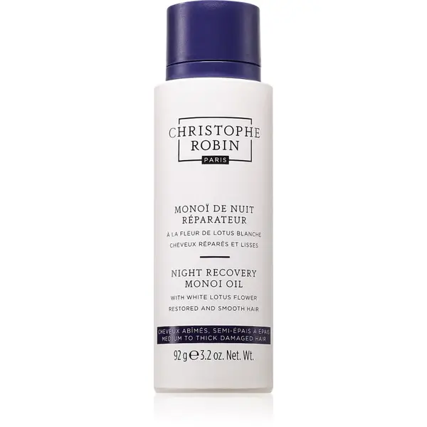 Christophe Robin Christophe Robin Night recovery monoi oil regenerirajuća noćna njega za kosu 92 g