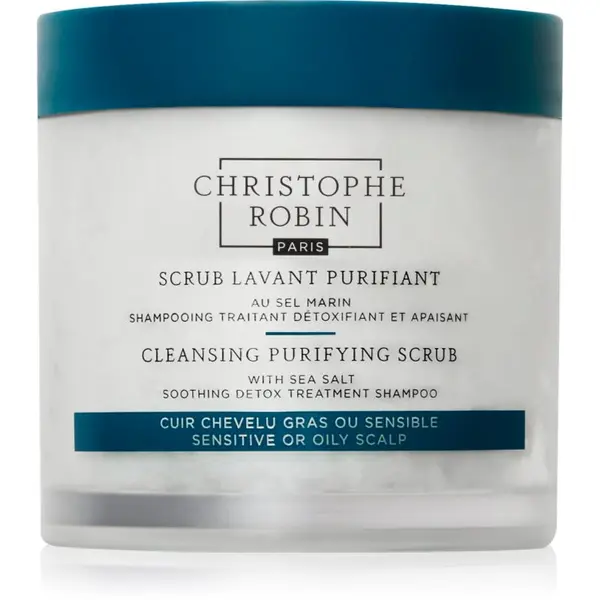 Christophe Robin Christophe Robin Purifying Scrub With Sea Salt piling za dubinsko čišćenje s morskom soli 750 ml