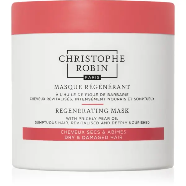 Christophe Robin Christophe Robin Regenerating Regenerating Mask with prickly pear oil regenerirajuća maska za kosu 75 ml