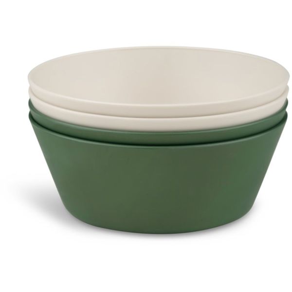 Citron Citron Bio Based Bowls Set posudica Green/Cream 4 kom