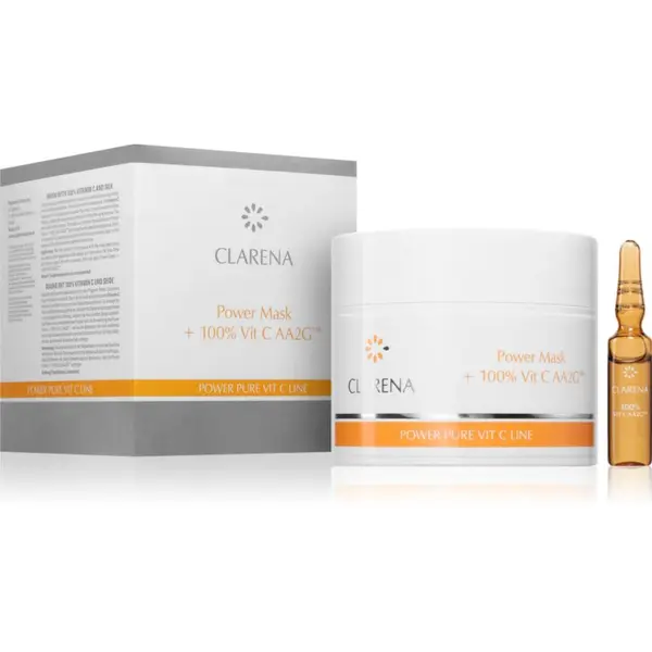 Clarena Clarena POwer Pure Vit. C Line hranjiva maska s vitaminom C 103 ml