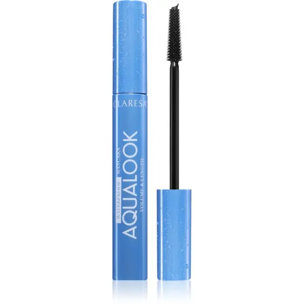 Claresa Claresa Aqualook Waterproof Mascara vodootporna maskara za produljenje trepavica nijansa Black 8 g