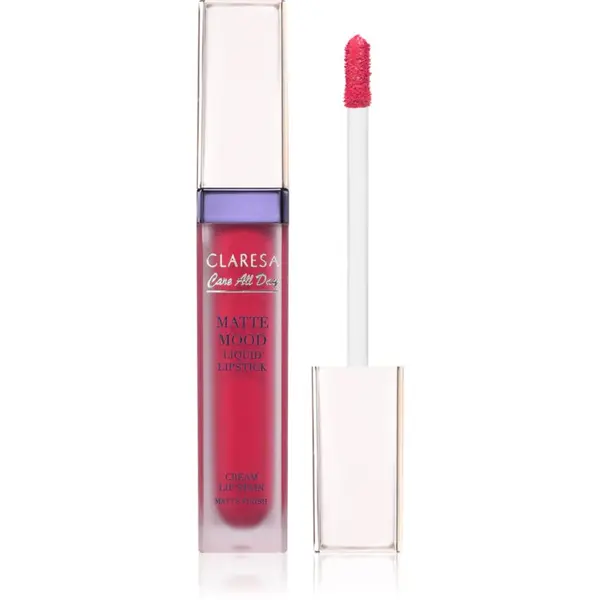Claresa Claresa Care All Day Matte Mood Liquid Lipstick mat tekući ruž za usne nijansa 06 Bliss 7 ml