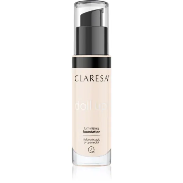 Claresa Claresa Doll Up! posvjetljujući puder za prirodni izgled nijansa 02 Light 34 g