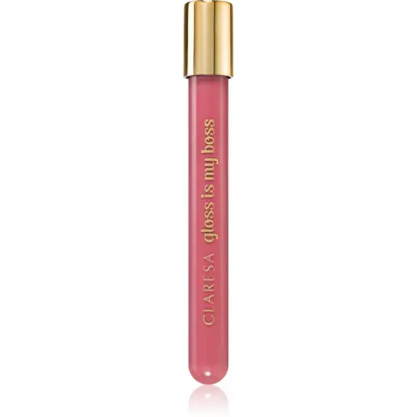 Claresa Claresa Gloss Is My Boss sjajilo za usne s hijaluronskom kiselinom nijansa 08 Top Dog 5 g