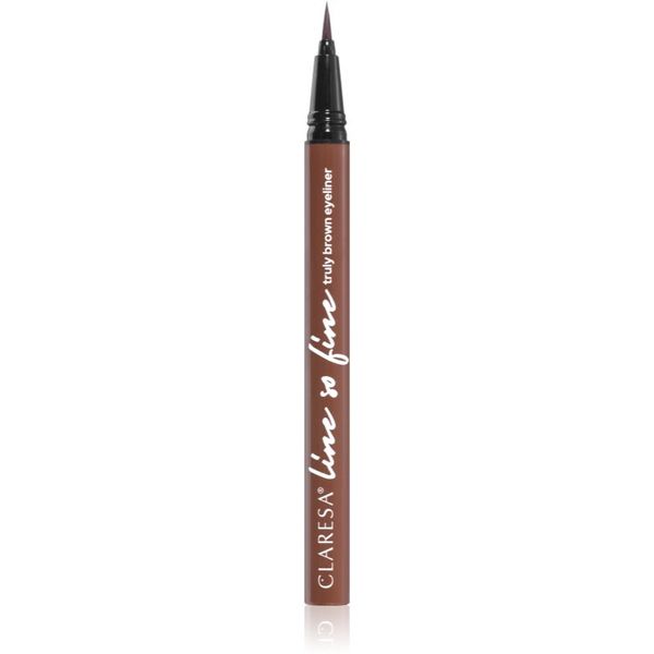 Claresa Claresa Line So Fine tuš za oči nijansa Brown 0,8 g